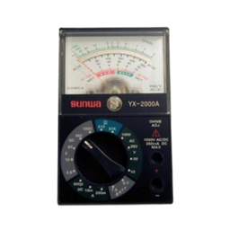 [E11210] มัลติเทสเตอร์ แบบอนาล็อก SANWA No.YX-2000A Multi Tester with Analogue