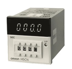 [E05549] ไทม์เมอร์ OMRON NO.H5CN-XCNM Panel Mount Surface Mount Single Function Timer Relay , 100-240 VAC 1 S - 99 M 59 S