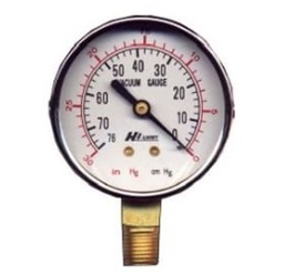 [T10795] เกจวัดกำลังดูด APEX Vacuum Gauge , 2.1/2&quot; x 1/4&quot;