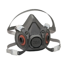 [S00088] หน้ากากกรองสารพิษ 3M No.6200 Half Facepiece Reusable Respirator (Medium size)