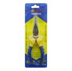 [T35131] คีมปากแหลม LUCKY STAR NO.PRO Long Nose Pliers , 6&quot;