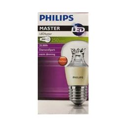 หลอดไฟ PHILIPS E27 Master LED Dimmable lustre 4W Warm white หรี่ไฟได้