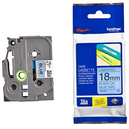 เทปเครื่องพิมพ์ BROTHER No.BTH-TZE-541 P-Touch Tape, 18 mm, Black-Blue