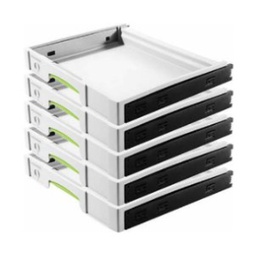 ถาดพร้อมรางเลื่อน FESTOOL No.005.24.645 Pull-out Drawer SYS-AZ-SET (5 pcs/set)