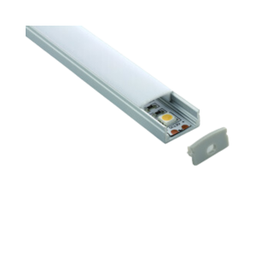 รางหลอดไฟสำหรับไฟริบบอน PSC No.HC074-2M Aluminum profile LED for Ribbon Strip line