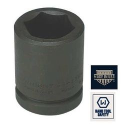 [101245790058] WRIGHT-TOOL NO.68-38MM 3/4&quot;Dr. Standard Metric Impact Socket 6P , 38mm.