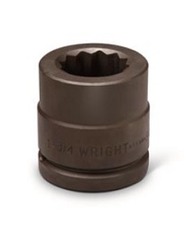 [101394790003] WRIGHT-TOOL NO.84727 1.1/2&quot;Dr. Socket Impact Shallow 1.11/16&quot; 12P