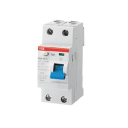 ลูกเซอร์กิตเบรคเกอร์กันดูด ABB NO.F202 AC-25/0.03 IEC Residual Current Circuit Breaker: RCCB , 2p 25A  30mA