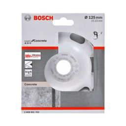 แผ่นขัดชนิดถ้วยเพชร BOSCH No.2608601763 DC530HD Turbo Row Diamond Cup Wheel , 5&quot;