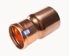 ข้อต่อลดทองแดง Conex Banninger No.PA5243 0201200 Fitting Reducer  ( &gt;B&lt; press XL ) , 2.1/2&quot; x 1.1/2&quot;