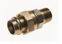 ยูเนี่ยนเกลียวนอก Conex Banninger No.PA4341G0080800 Male Straight Union Connector ( &gt;B&lt; press ) , 1&quot; x 1&quot;