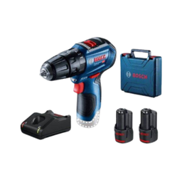 สว่านกระแทกไร้สาย BOSCH No.GSB 12V-30 (06019G91K0) Cordless Impact drill 0-420rpm /Gear1 (Charger , Battery x2)