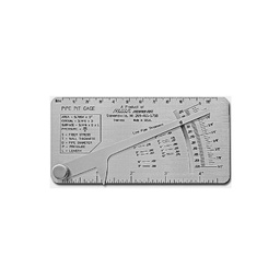เกจวัดรอยเชื่อม G.A.L. No.Cat #17M Pipe Pit Gage (Metric)