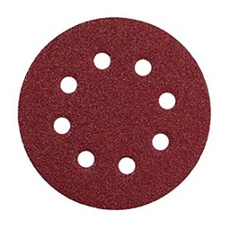 ใบขัดกระดาษทรายหลังสักหลาด BOSCH NO.2608621577 E-wt velcro disc #40 , 5&quot; (125mm.) (5 pcs/ea)