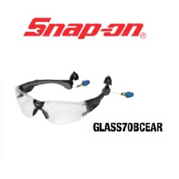 SNAP-ON No.GLASS70BCEAR Safety Glasses with Ear plugs