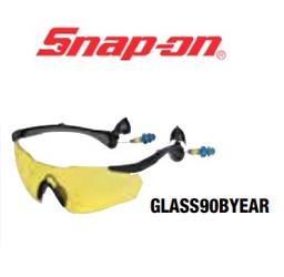 SNAP-ON No.GLASS90BYEAR Safety Glasses with Ear plugs