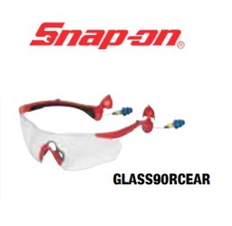 SNAP-ON No.GLASS90RCEAR Safety Glasses with Ear plugs