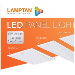 โคมไฟติดเพดาน LAMPTAN No.Smart Save LED PANEL LIGHT 40W DL P.5 4000 lumen , 60 x 120 cm. Daylight / 6500k