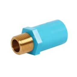 [014000000653] ข้อต่อเกลียวนอกทองเหลือง PVC ท่อน้ำไทย TS VALVE SOCKET WITH BRONZE THREAD , 1/2&quot; (BLUE)