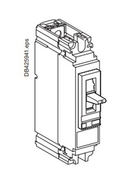 เบรคเกอร์ SCHNEIDER No.LV438563 ComPact NSX100F 18kA 1P20A , 220/240 VAC