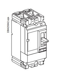 เบรคเกอร์ SCHNEIDER No.LV438592 ComPact NSX100F 18kA 2P16A , 380/415 VAC