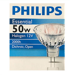 [E16726] หลอดไฟฮาโลเจนหน้าปิด PHILIPS Essential 12V. 50W.