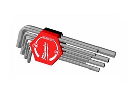 ชุดประแจหกเหลี่ยม MILWAUKEE NO.4932478621 Hex Key Set , 1.5-10mm. (9pcs/set)