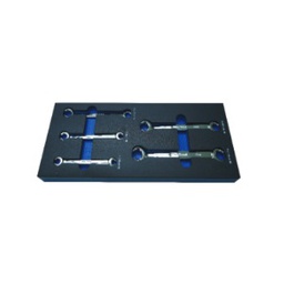 BLUE-POINT No.BPS28A Flare nut wrenches set , (8x10,9x11,13x14,15x17,17x19mm.)