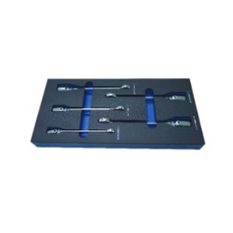 BLUE-POINT No.BPS29A Combination flex socket wrench set , (10,13,14,17,19mm.)