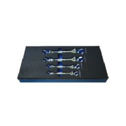 BLUE-POINT No.BPS31A Flex flare nut wrench set , (10x11,12x13,14x17,19x22mm.)