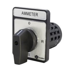 แอมป์มิเตอร์สวิตซ์ QUBIX No.SA16-4-61325-A13 Ammeter Switches : 16A , 380-440V