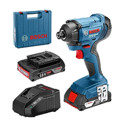 สว่านไขควงกระแทกแบตเตอรี่ BOSCH No.GDR 180-Li (06019G51K0) Cordless Impact Driver ,18V ( Charger , 2 x Battery2.0Ah , Box )