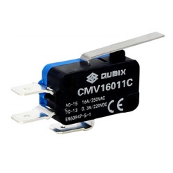 ไมโครสวิตซ์ QUBIX No.CMV160011C Micro Switch : 16A , 250V