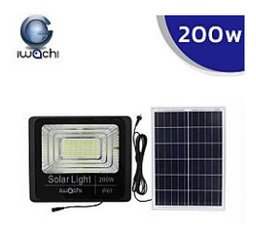 สปอร์ตไลท์โซล่าเซลล์ IWACHI LED Solar Light , 200W