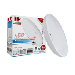 โคมติดเพดานทรงกลม (แบบบาง) HI-TEK No.HFILOSL16D Round Ceiling Lamp Slim 16W 1320 lumen , 330mm. (Daylight)