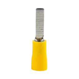 หางปลาก้านบาร์หุ้มฉนวนไวนิล K-KABLE No.PIN2F-14 Vinyl Lnsulated Pin Terminals : 12-10AWG , 4.6-6.64mm. / (Yellow)