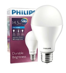 หลอดแอลอีดี PHILIPS LED Blub E27 A67 6500K : Daylight , 14.5W-120W