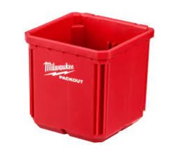 กล่องใส่อุปกรณ์ MILWAUKEE No.48-22-8062 Packout Bin set , 4&quot;x4&quot; (2pcs/ea)