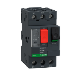 มอเตอร์เบรคเกอร์ SCHNEIDER No.GV2ME16 Motor circuit breaker, 3P ( 9-14A)