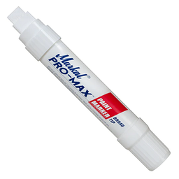 ปากกาเคมี MARKAL No.90900 PRO-MAX Broad Tip Liquid Paint Marker : White