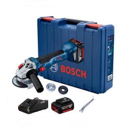 ชุดเครื่องเจียรไร้สาย BOSCH No.GWS 180-LI (06019H90K1) Cordless Grinder Set with Battery 18V-4.0 Ahx2+Charger