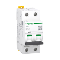 เซอร์กิตเบรคเกอร์ SCHNEIDER No.A9F73220 Miniature Circuit Breaker Acti9 iC60N (B-Curve) , 2P 20A