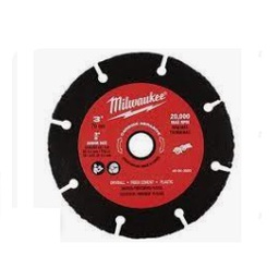 ใบตัดอเนกสงค์คารไบค์ MILWAUKEE No.4932464716 Carbide Universal Cutting Blade , 3''