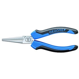 GEDORE No.6716810 Round Nose Pliers Serrated , 160 mm.