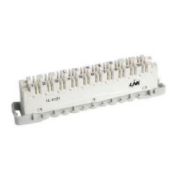 เทอร์มินอลโทรศัพท์ LINK No.UL-4121 Intelligent Disconnection Module 10 Pair CAT 6