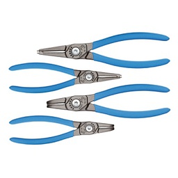 GEDORE No.3041999 Set of Circlip Pliers , ( 8000JE,1,11,2,21 ) , 4Psc/Set