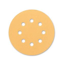 [701001014012] กระดาษทรายหลังสักหลาด BOSCH NO.2608608T76 C411 Velcro Sand Disc C411 For GEX-125 : H&amp;L (P600) , 5&quot; x 125 mm.