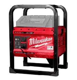 เครื่องสำรองไฟ ชาร์จไฟในตัว MILWAUKEE No.MXF PS-0 Backup Power Charger : MX FUEL , 18.6 kg.