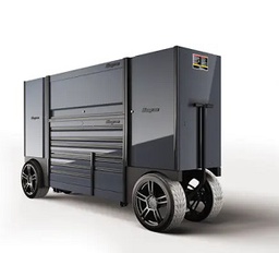 SNAP-ON No.KEVN68TA7PWZ Double-Bank EPIQ™ Utility Vehicle with SpeeDrawer (Storm Gray with Bed Liner Top and Fenders)