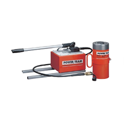 POWER TEAM No.RPS256 Cylinder and Pump Set : C-Series , 25 TON / 6.25&quot;